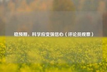 稳预期，科学应变强信心（评论员观察）