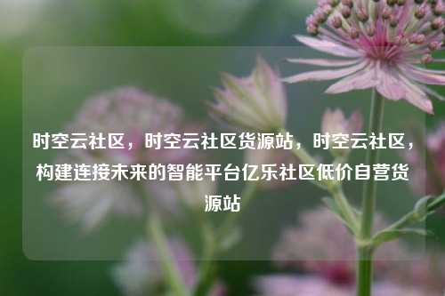 时空云社区，时空云社区货源站，时空云社区	，构建连接未来的智能平台亿乐社区低价自营货源站  第1张